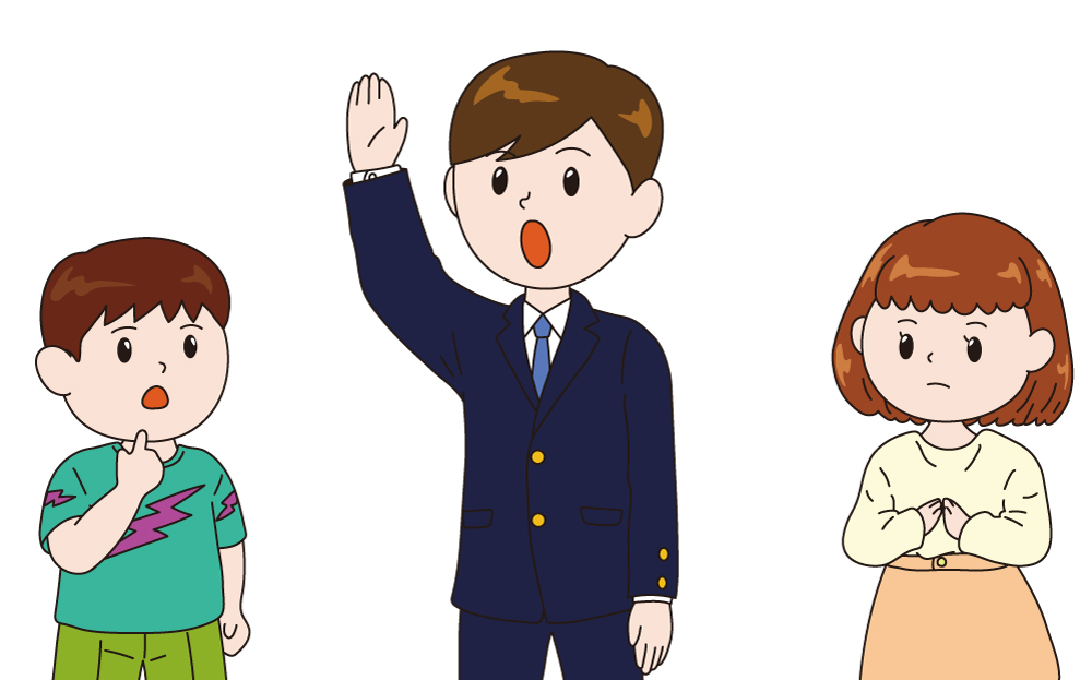 こども家庭庁の紹介動画「やさしい版」イラスト